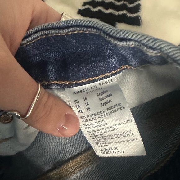 American Eagle 90’s skinny jeans size 18 - Picture 3 of 4
